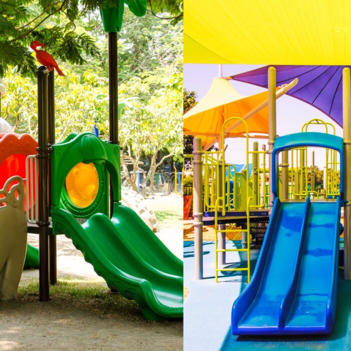 kids play park and shade work